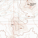 United States Geological Survey Pyramid Knoll, UT (1991, 24000-Scale) digital map