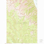 United States Geological Survey Pyramid Mountain, WA (1988, 24000-Scale) digital map