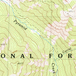 United States Geological Survey Pyramid Mountain, WA (1988, 24000-Scale) digital map