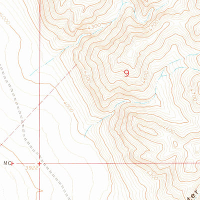 United States Geological Survey Pyramid NE, NV (1964, 24000-Scale) digital map