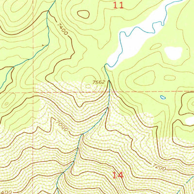 United States Geological Survey Pyramid Peak, CA (1955, 24000-Scale) digital map
