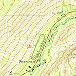 United States Geological Survey Pyramid Peak, CA (1955, 24000-Scale) digital map