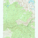 United States Geological Survey Pyramid Peak, CA (1992, 24000-Scale) digital map