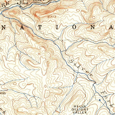 United States Geological Survey Pyramid Peak, CA-NV (1889, 125000-Scale) digital map