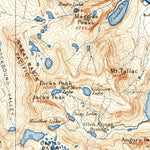 United States Geological Survey Pyramid Peak, CA-NV (1889, 125000-Scale) digital map