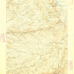 United States Geological Survey Pyramid Peak, CA-NV (1895, 125000-Scale) digital map