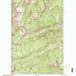 United States Geological Survey Pyramid Peak, ID (1996, 24000-Scale) digital map