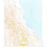 United States Geological Survey Pyramid SW, NV (1964, 24000-Scale) digital map