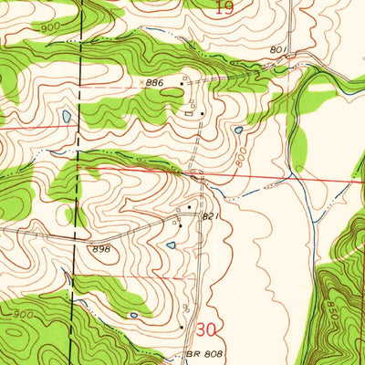 United States Geological Survey Pyrmont, MO (1961, 24000-Scale) digital map