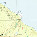 United States Geological Survey Pysht, WA (1984, 24000-Scale) digital map