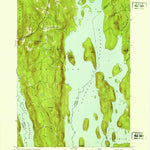 United States Geological Survey Quabbin Reservoir, MA (1952, 31680-Scale) digital map