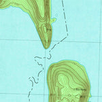 United States Geological Survey Quabbin Reservoir, MA (1967, 25000-Scale) digital map