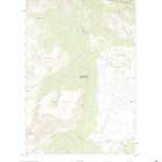 United States Geological Survey Quadrant Mountain, WY (2021, 24000-Scale) digital map