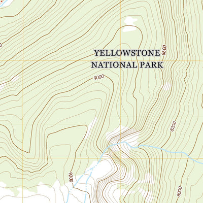 United States Geological Survey Quadrant Mountain, WY (2021, 24000-Scale) digital map