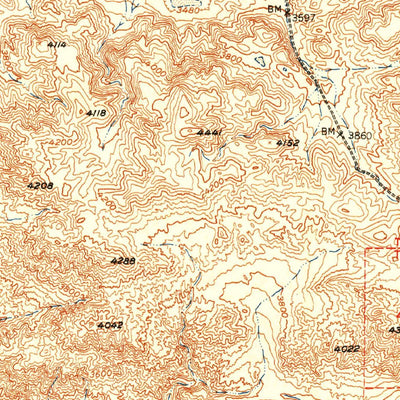 United States Geological Survey Quail Mountains, CA (1951, 62500-Scale) digital map