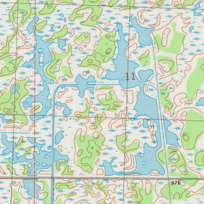 United States Geological Survey Quail Point Flowage, WI (1984, 24000-Scale) digital map