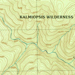 United States Geological Survey Quail Prairie Mountain, OR (1989, 24000-Scale) digital map