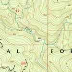 United States Geological Survey Quail Prairie Mountain, OR (1998, 24000-Scale) digital map