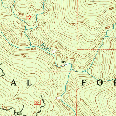 United States Geological Survey Quail Prairie Mountain, OR (1998, 24000-Scale) digital map