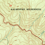 United States Geological Survey Quail Prairie Mountain, OR (1998, 24000-Scale) digital map