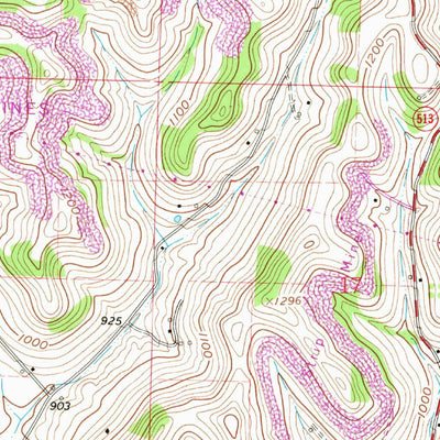 United States Geological Survey Quaker City, OH (1961, 24000-Scale) digital map