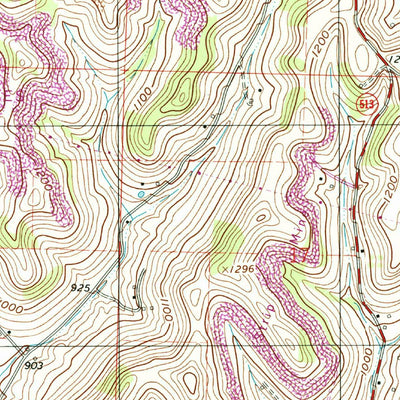 United States Geological Survey Quaker City, OH (1994, 24000-Scale) digital map