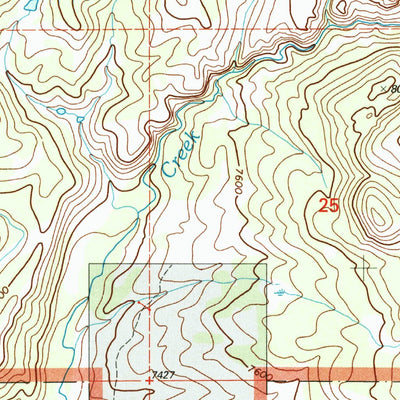 United States Geological Survey Quaker Mountain, CO (2000, 24000-Scale) digital map