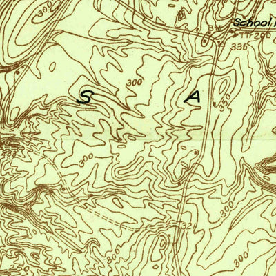 United States Geological Survey Quaker Springs, NY (1934, 24000-Scale) digital map