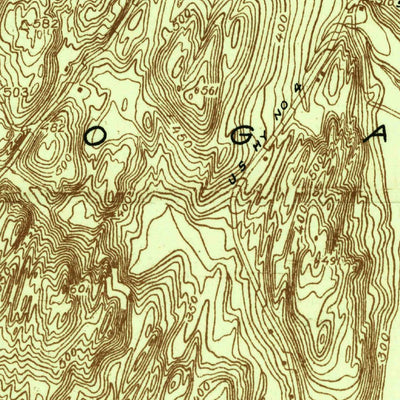 United States Geological Survey Quaker Springs, NY (1934, 24000-Scale) digital map