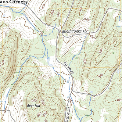 United States Geological Survey Quaker Springs, NY (2023, 24000-Scale) digital map
