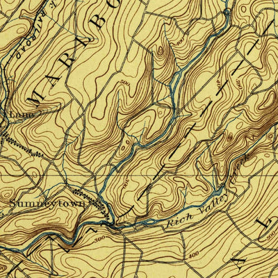 United States Geological Survey Quakertown, PA (1894, 62500-Scale) digital map