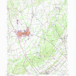 United States Geological Survey Quakertown, PA (1957, 24000-Scale) digital map