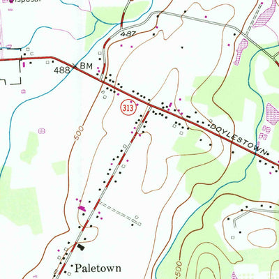 United States Geological Survey Quakertown, PA (1957, 24000-Scale) digital map