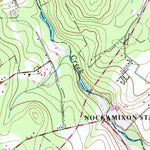 United States Geological Survey Quakertown, PA (1957, 24000-Scale) digital map