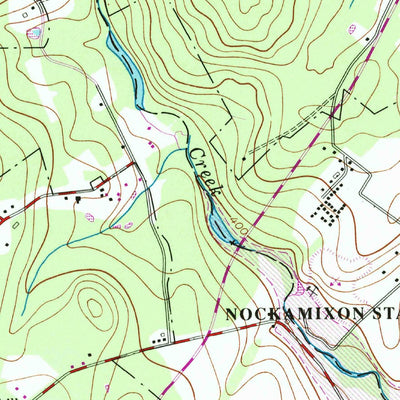 United States Geological Survey Quakertown, PA (1957, 24000-Scale) digital map