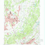 United States Geological Survey Quakertown, PA (1999, 24000-Scale) digital map