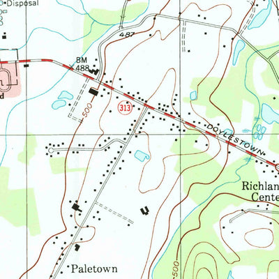 United States Geological Survey Quakertown, PA (1999, 24000-Scale) digital map