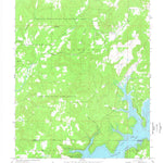 United States Geological Survey Qualls, OK (1974, 24000-Scale) digital map