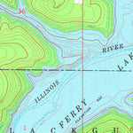 United States Geological Survey Qualls, OK (1974, 24000-Scale) digital map