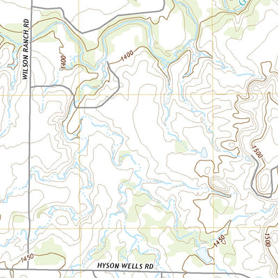 United States Geological Survey Quanah East, TX (2022, 24000-Scale) digital map