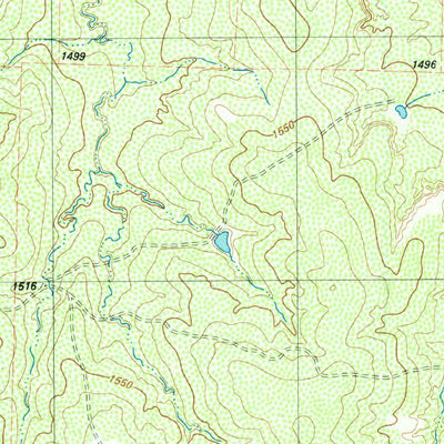 United States Geological Survey Quanah East, TX-OK (1984, 24000-Scale) digital map