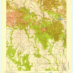 United States Geological Survey Quanah Mountain, OK (1949, 24000-Scale) digital map