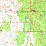 United States Geological Survey Quanah Mountain, OK (1956, 24000-Scale) digital map