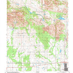 United States Geological Survey Quanah Mountain, OK (1991, 24000-Scale) digital map
