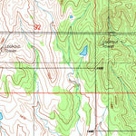 United States Geological Survey Quanah Mountain, OK (1991, 24000-Scale) digital map