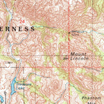 United States Geological Survey Quanah Mountain, OK (1997, 24000-Scale) digital map