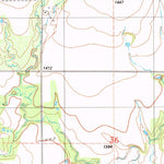 United States Geological Survey Quanah NE, OK-TX (1984, 24000-Scale) digital map