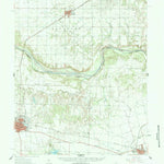 United States Geological Survey Quanah, TX-OK (1960, 62500-Scale) digital map