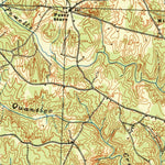 United States Geological Survey Quantico, VA-MD (1940, 62500-Scale) digital map