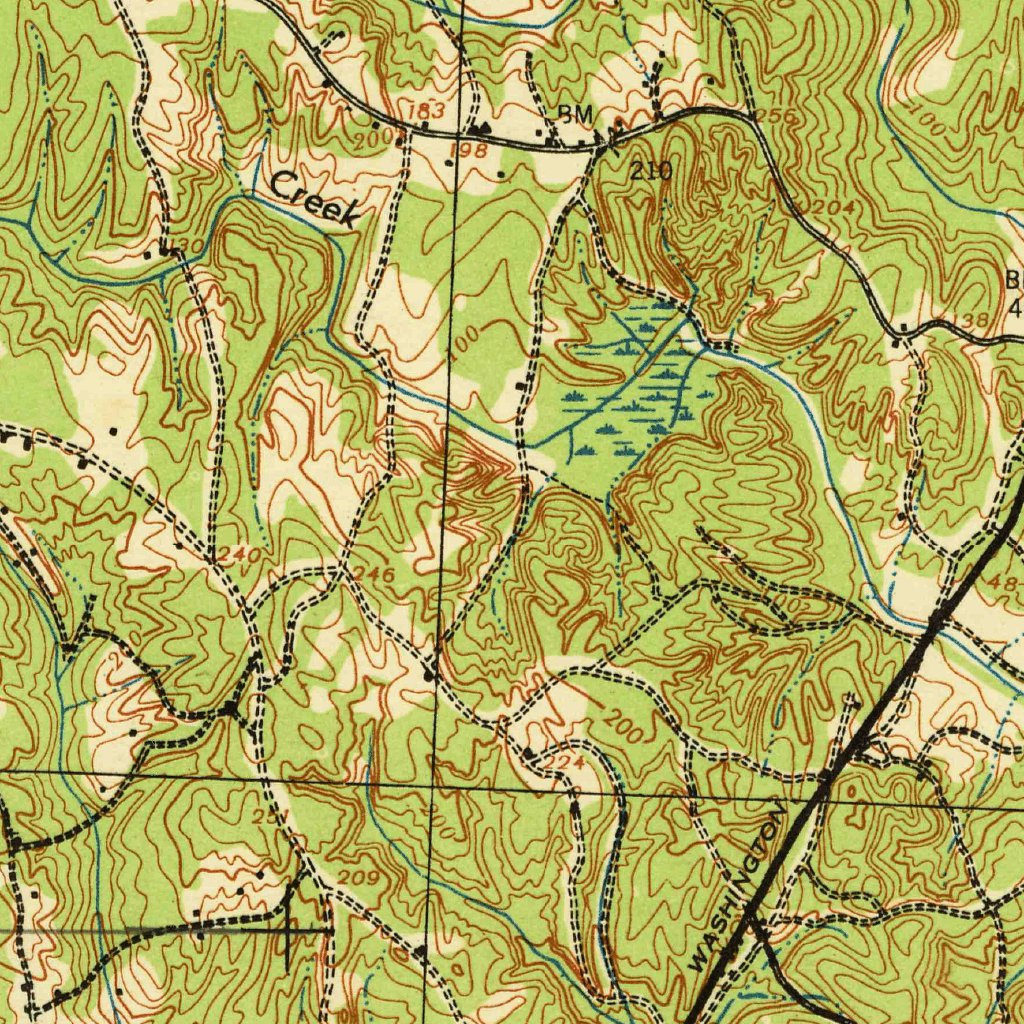 Mapa Quantico Quantico, VA-MD (1943, 62500-Scale) Map by United States Geological ...